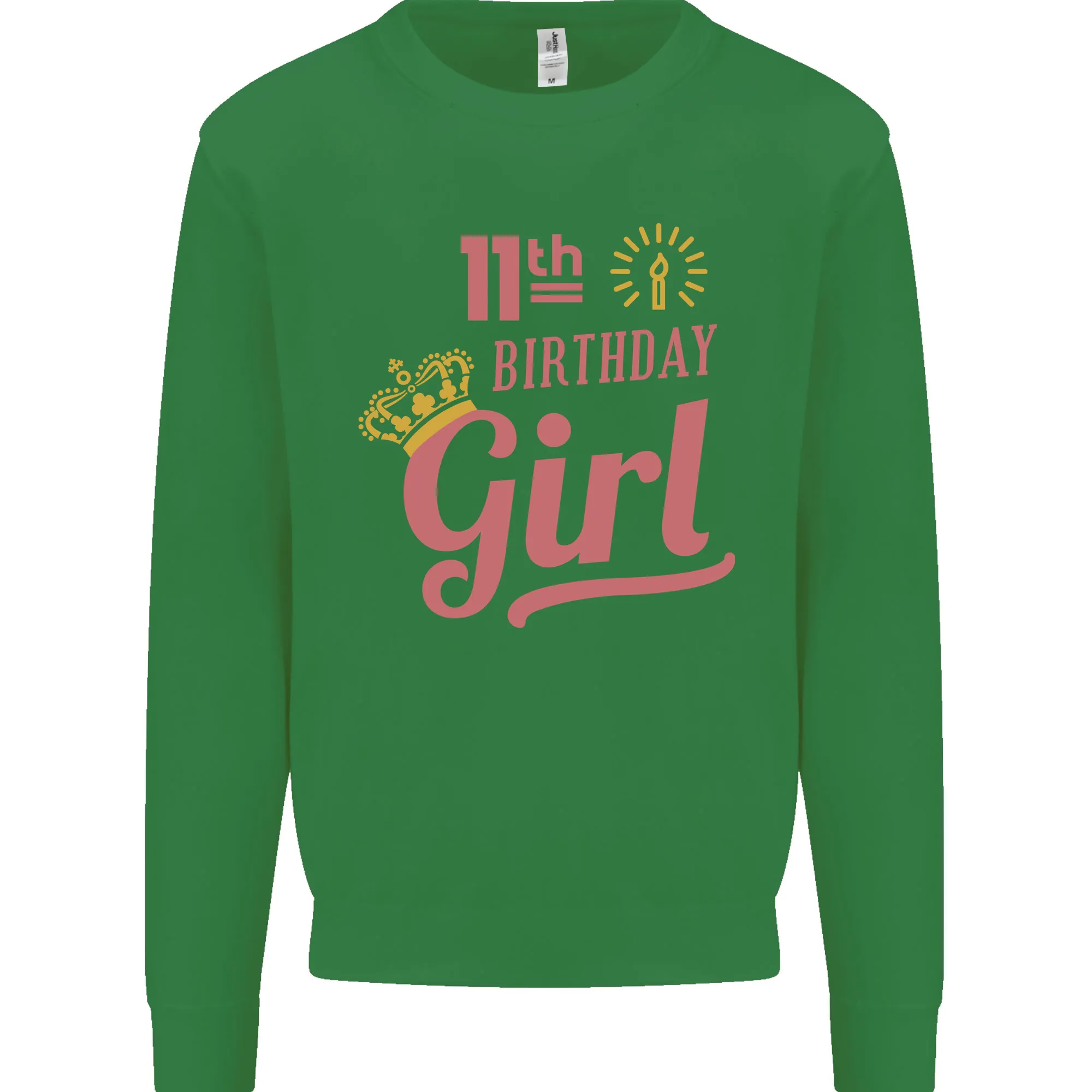 11th Birthday Girl 11 Year Old Princess Kids Sweatshirt Jumper