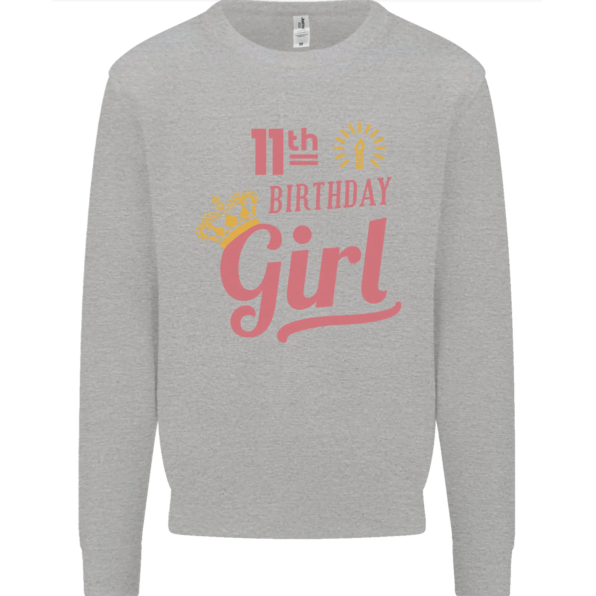 11th Birthday Girl 11 Year Old Princess Kids Sweatshirt Jumper