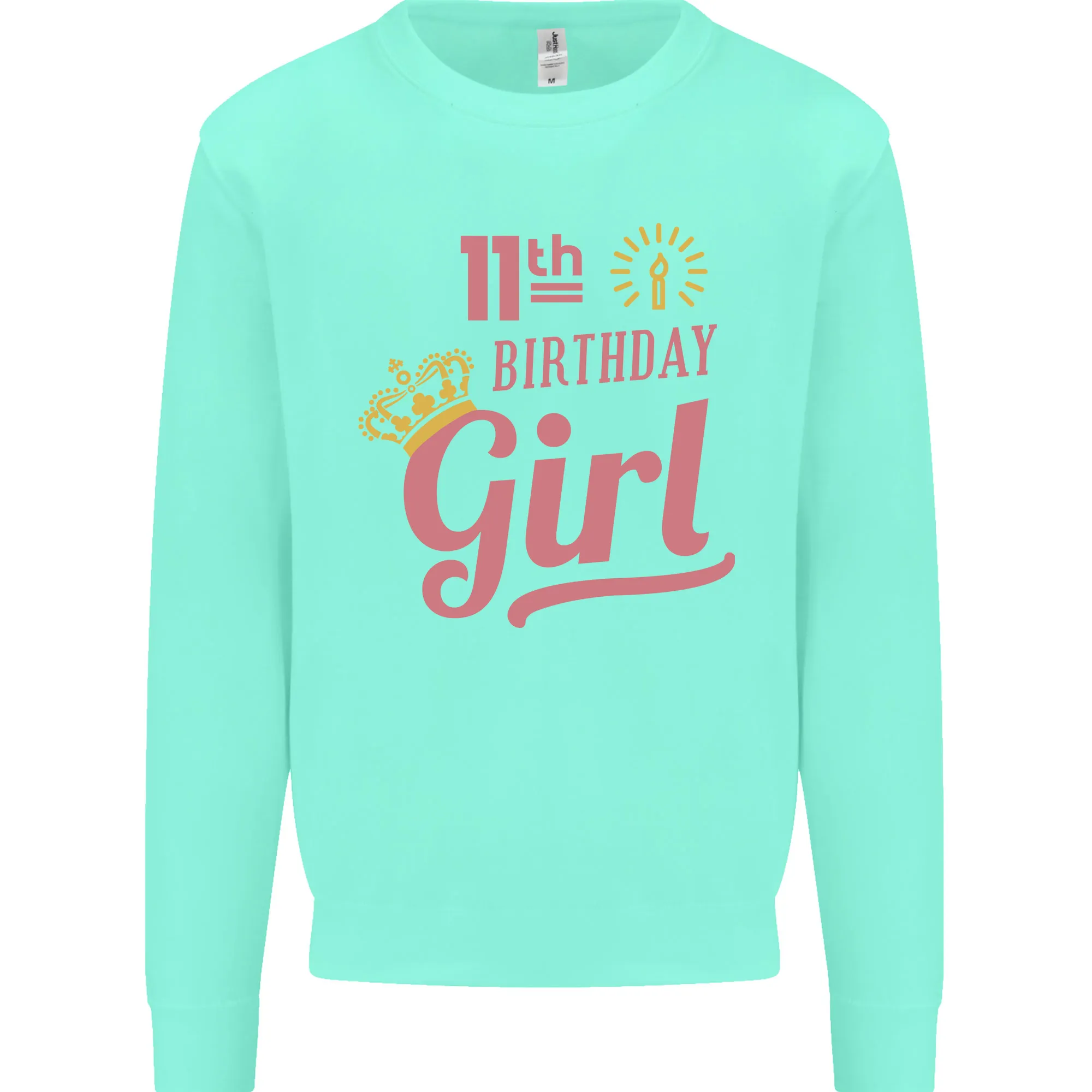 11th Birthday Girl 11 Year Old Princess Kids Sweatshirt Jumper