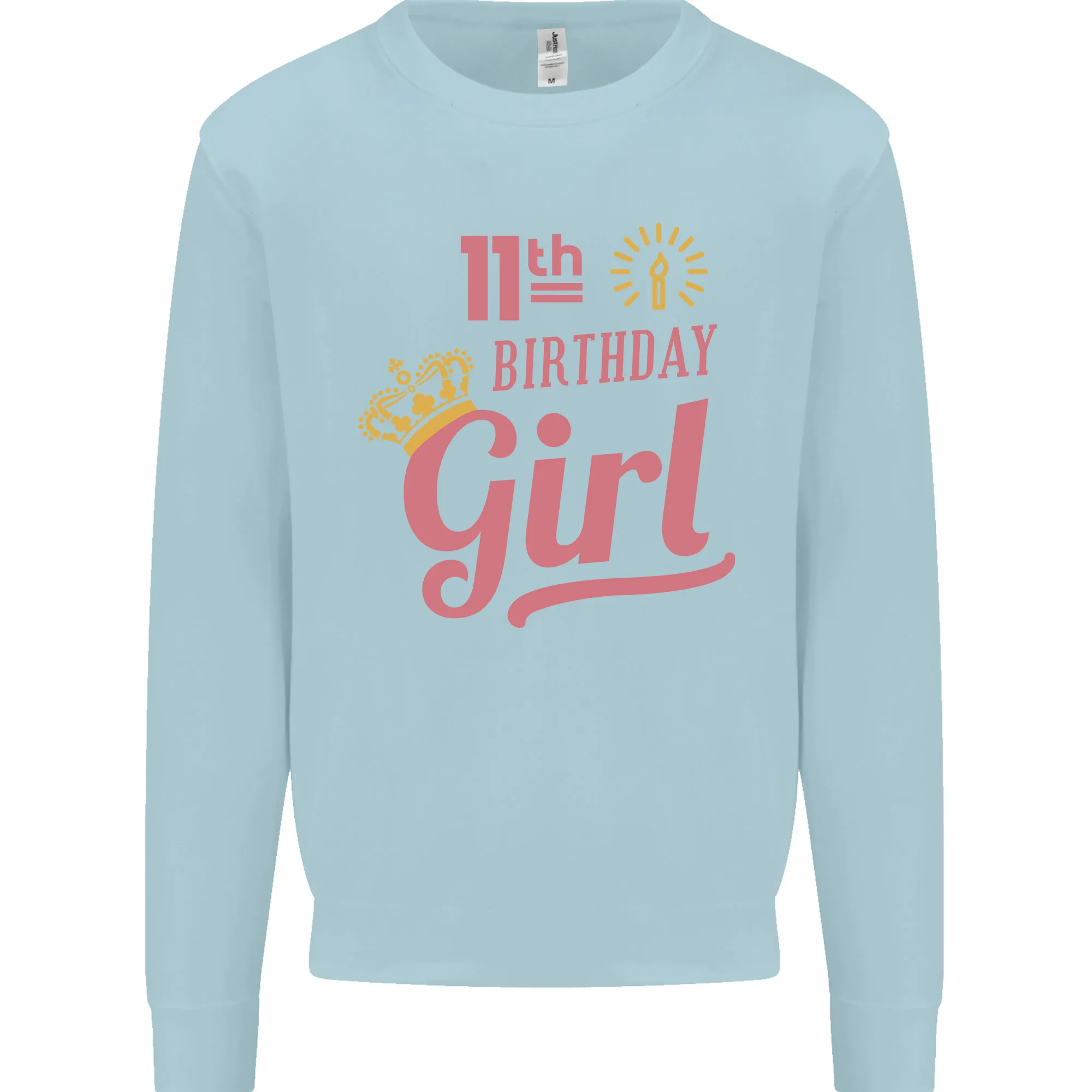 11th Birthday Girl 11 Year Old Princess Kids Sweatshirt Jumper