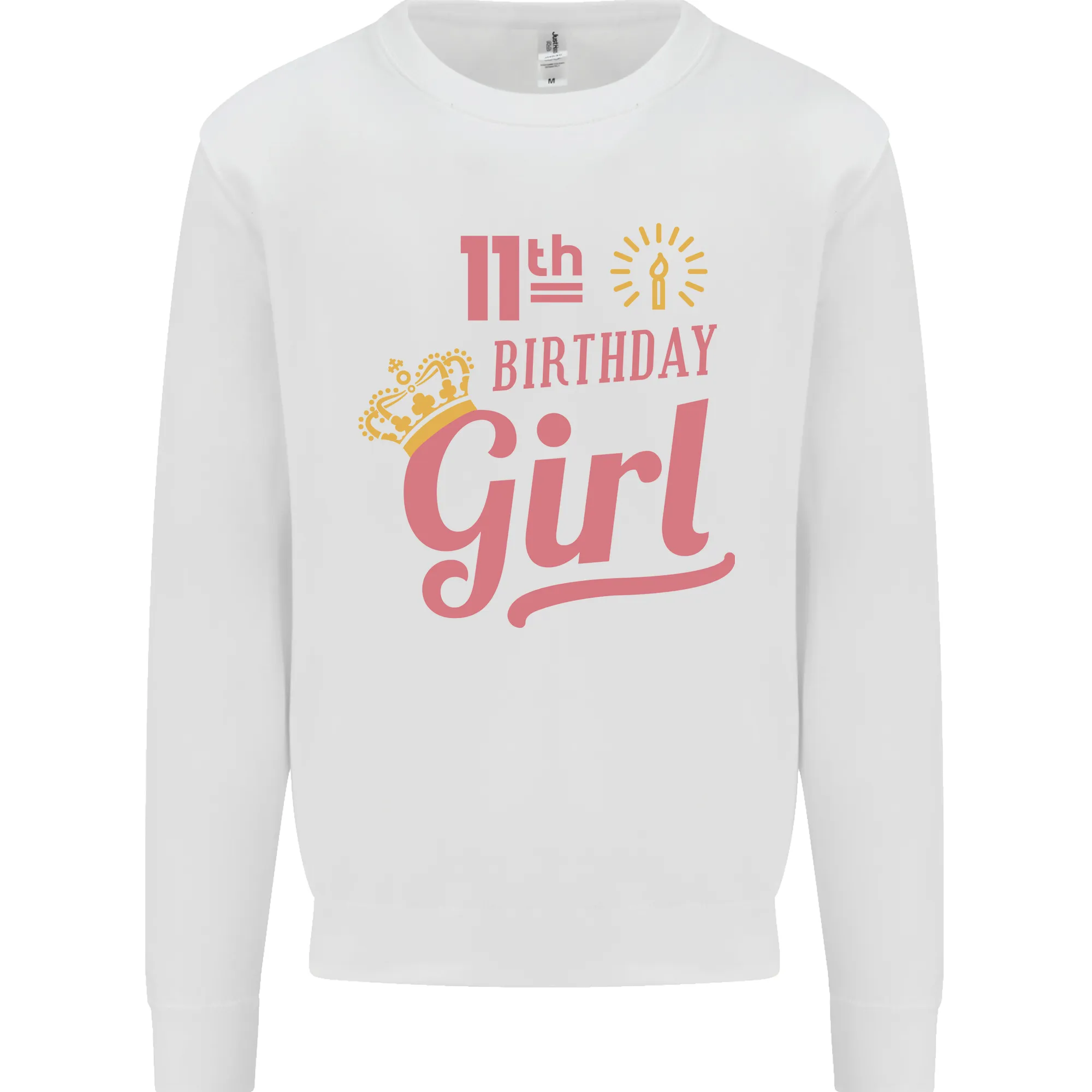 11th Birthday Girl 11 Year Old Princess Kids Sweatshirt Jumper