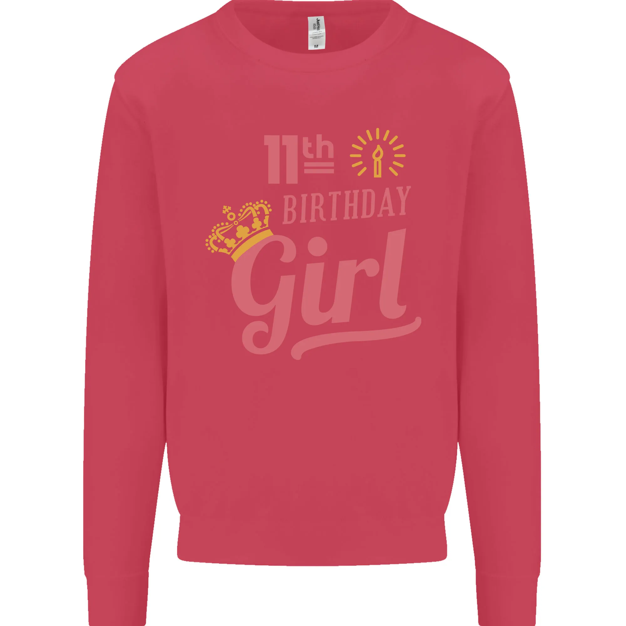 11th Birthday Girl 11 Year Old Princess Kids Sweatshirt Jumper