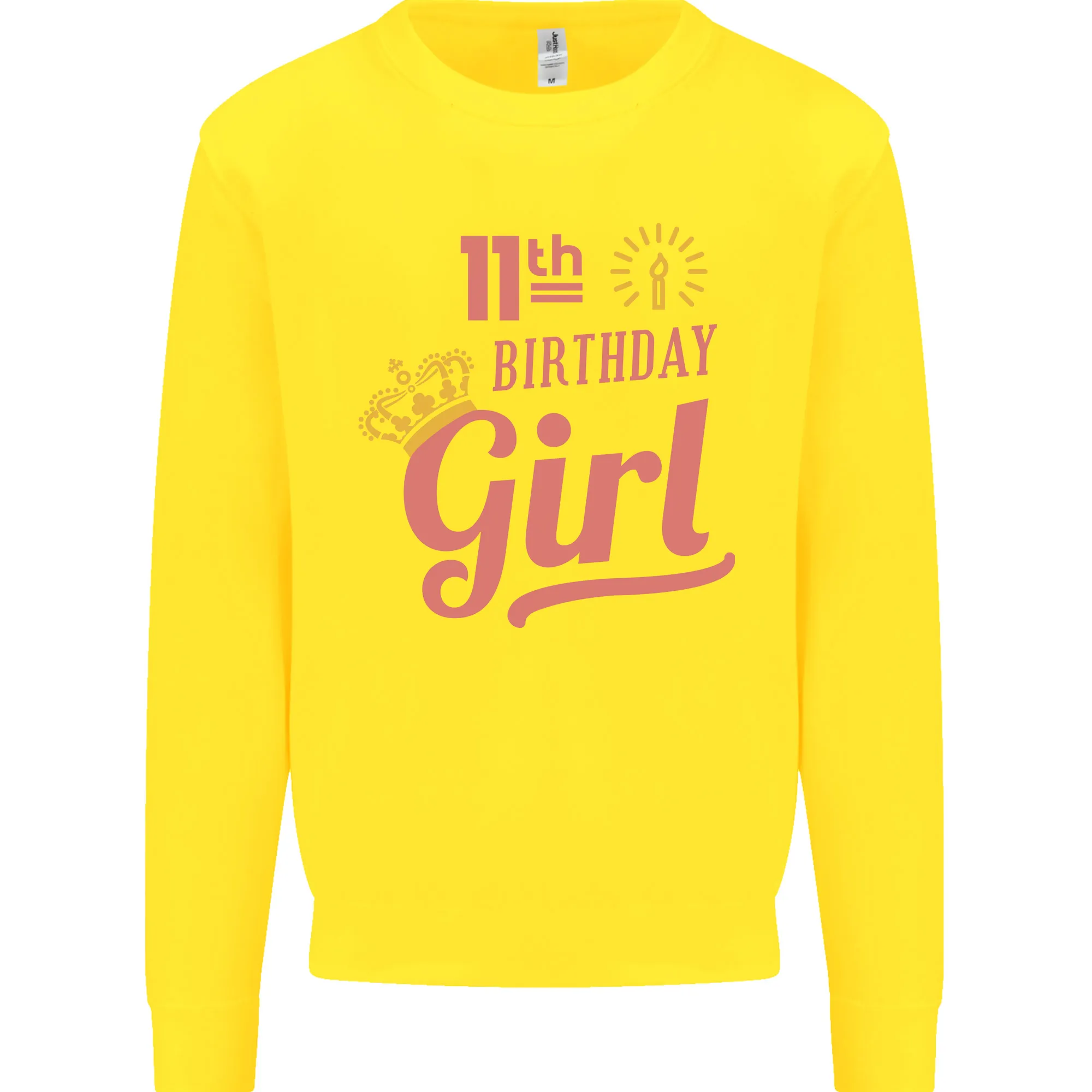 11th Birthday Girl 11 Year Old Princess Kids Sweatshirt Jumper