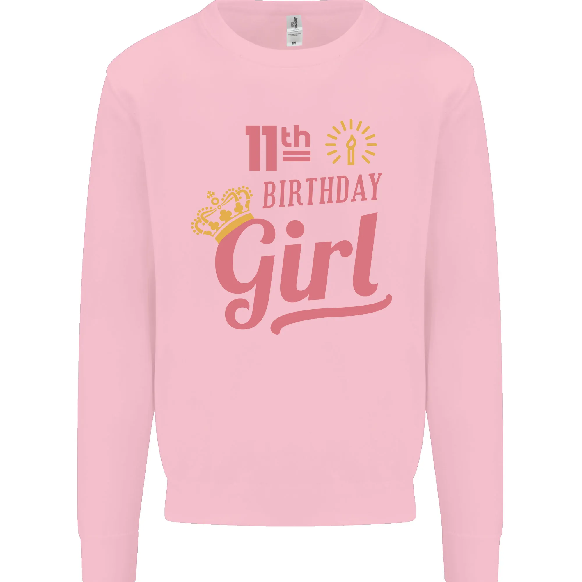 11th Birthday Girl 11 Year Old Princess Kids Sweatshirt Jumper