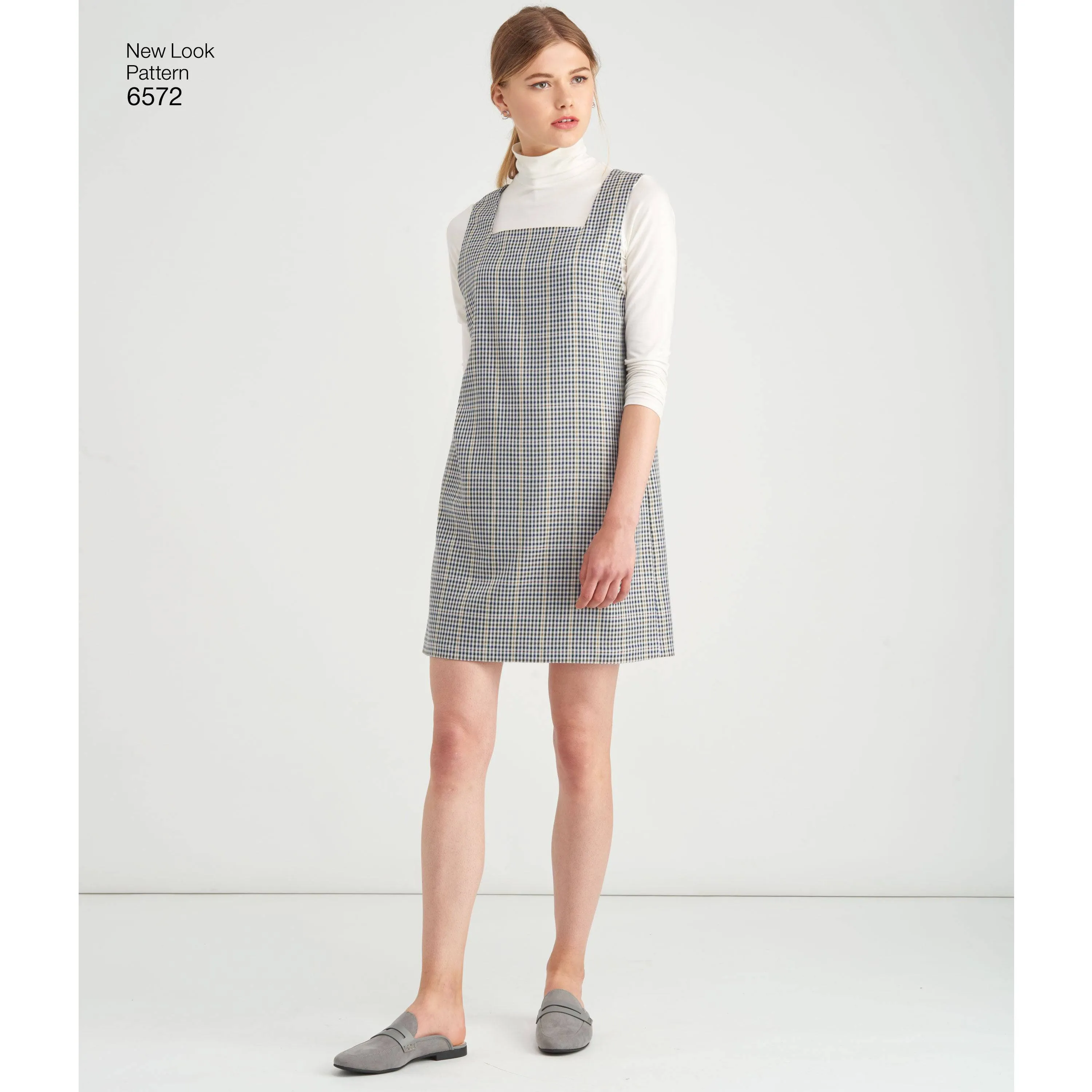 6572 New Look Pattern 6572 Misses' Jumper Dress