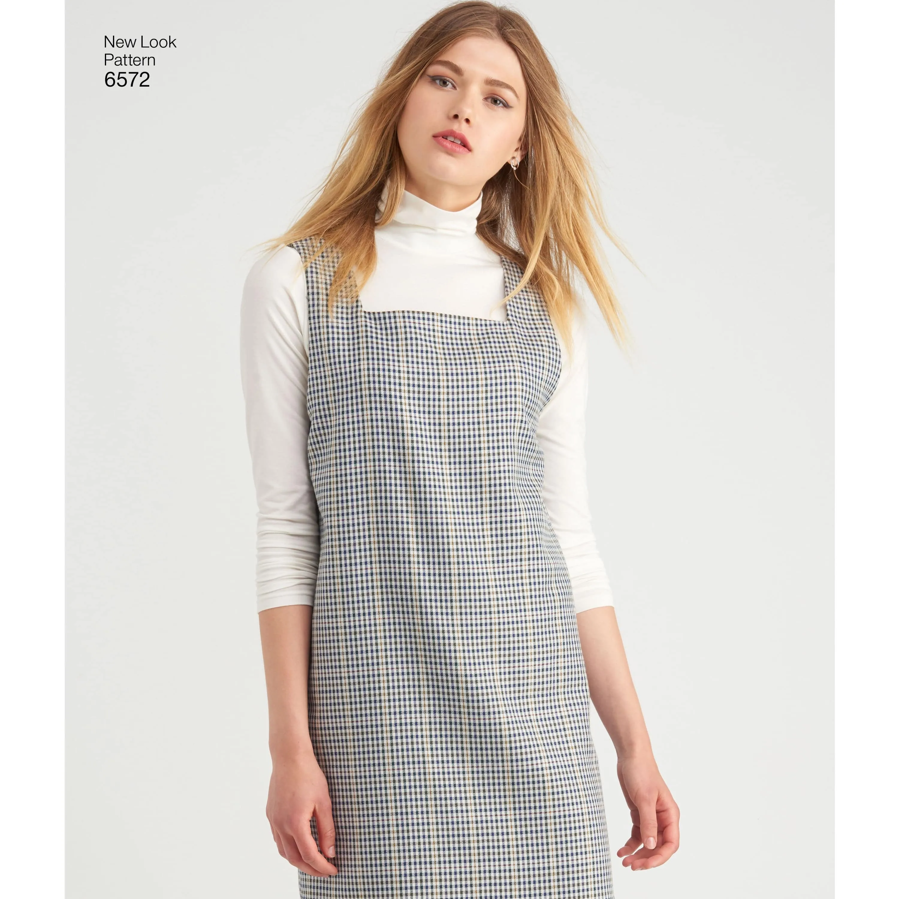 6572 New Look Pattern 6572 Misses' Jumper Dress