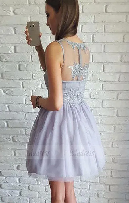 A Line Short Mini Prom Dresses,Cute Homecoming Dresses