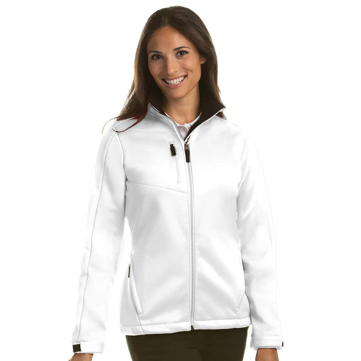 Antigua Women's White Traverse Jacket