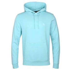 BOSS Wetalk Hoodie Sweat Top in Mint