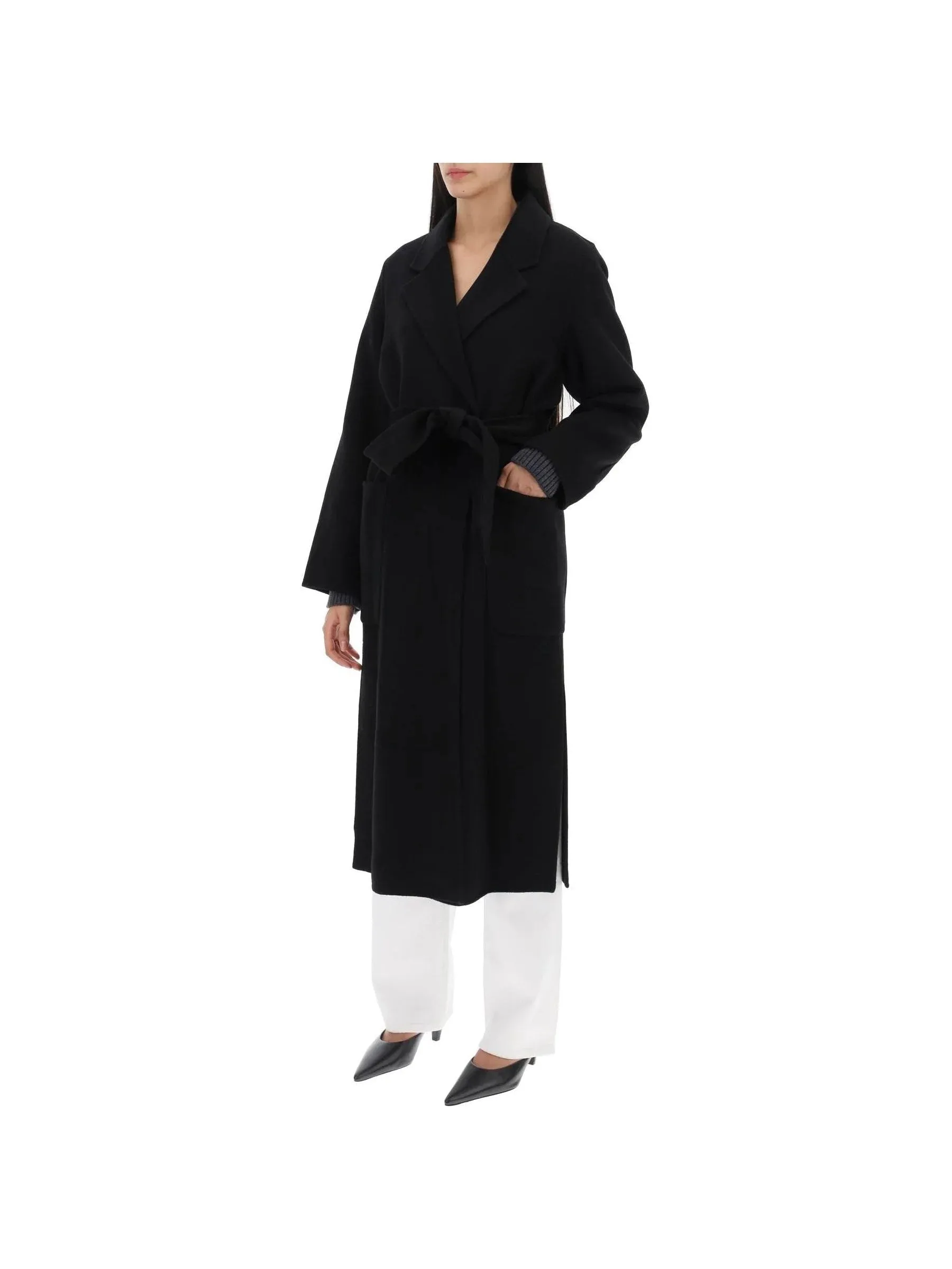 Celia Wrap Wool Coat