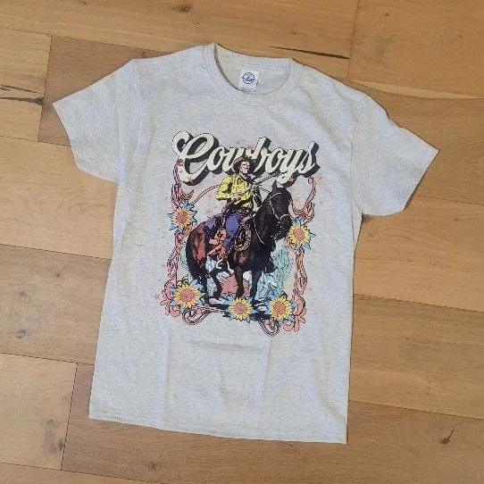 Cowboys Sunflower Tee