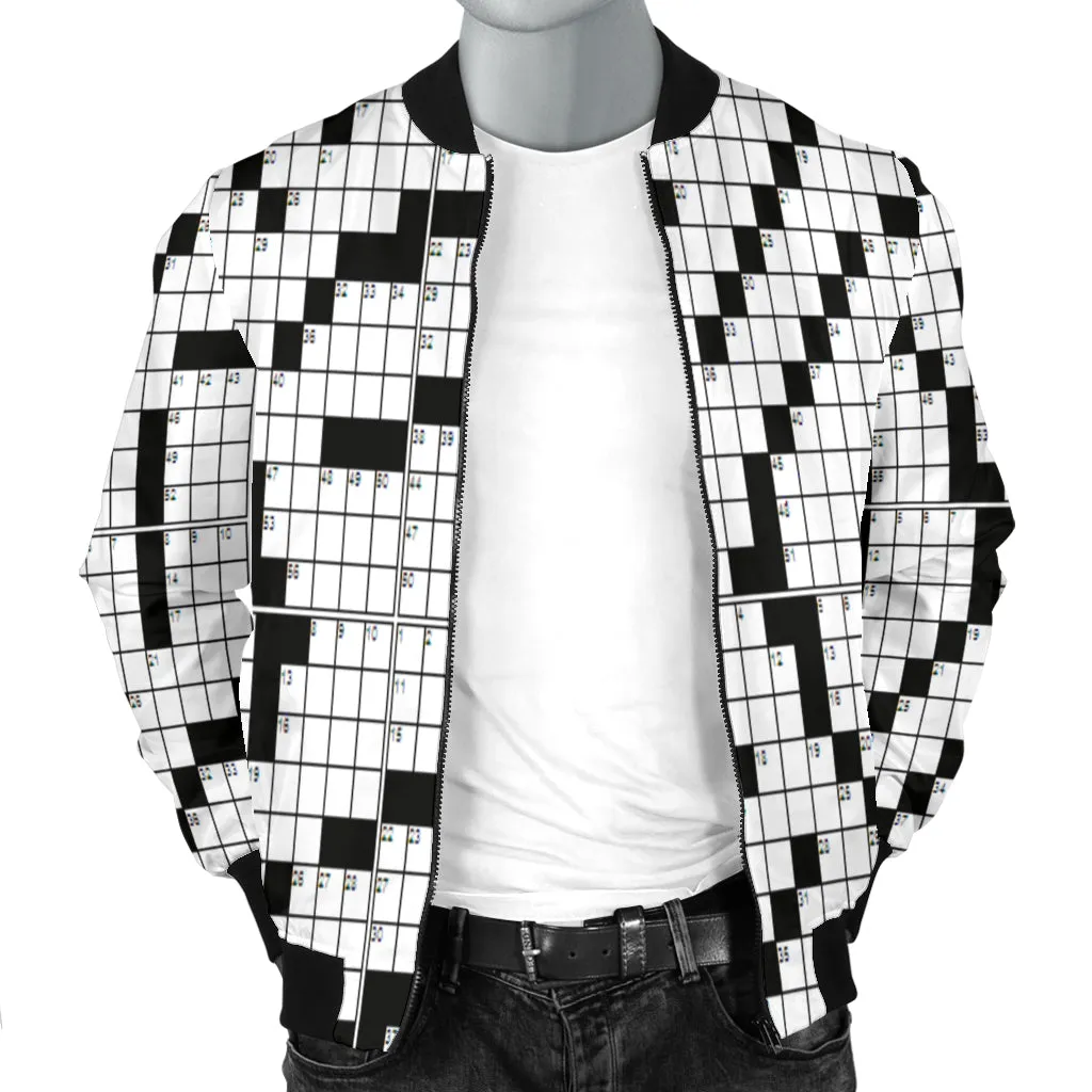 Crossword Bomber Jacket