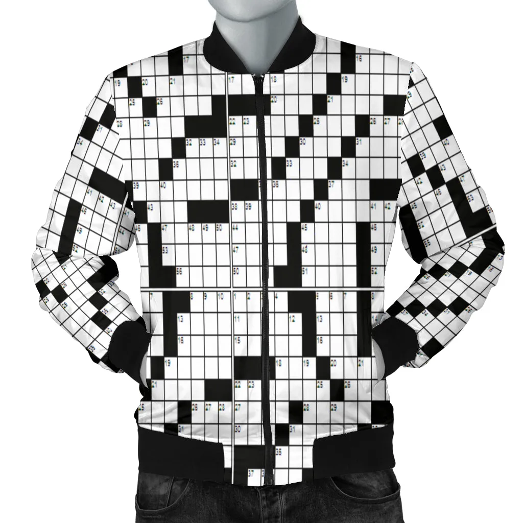 Crossword Bomber Jacket