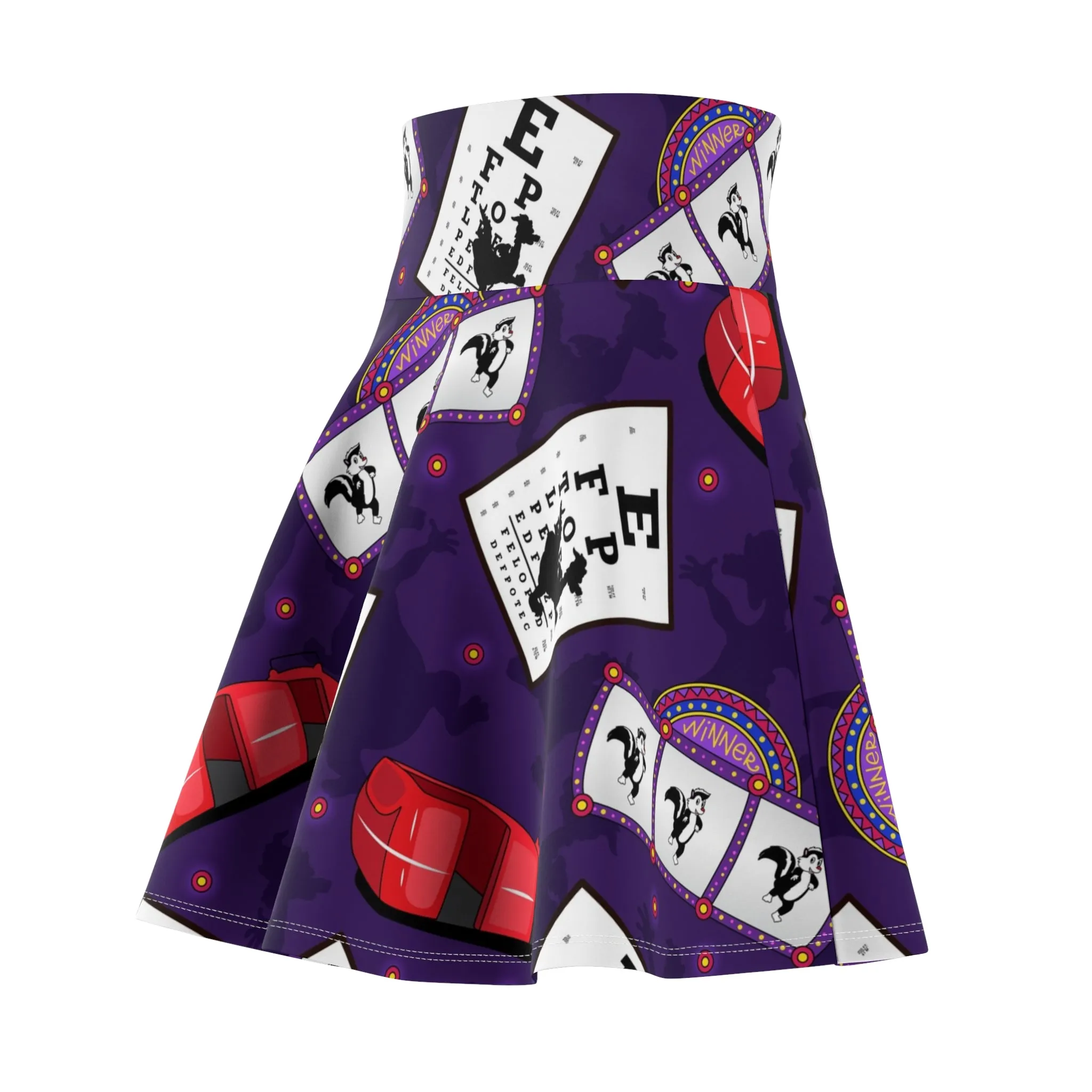 Disney Epcot Figment One Little Spark Women's Skater Skirt