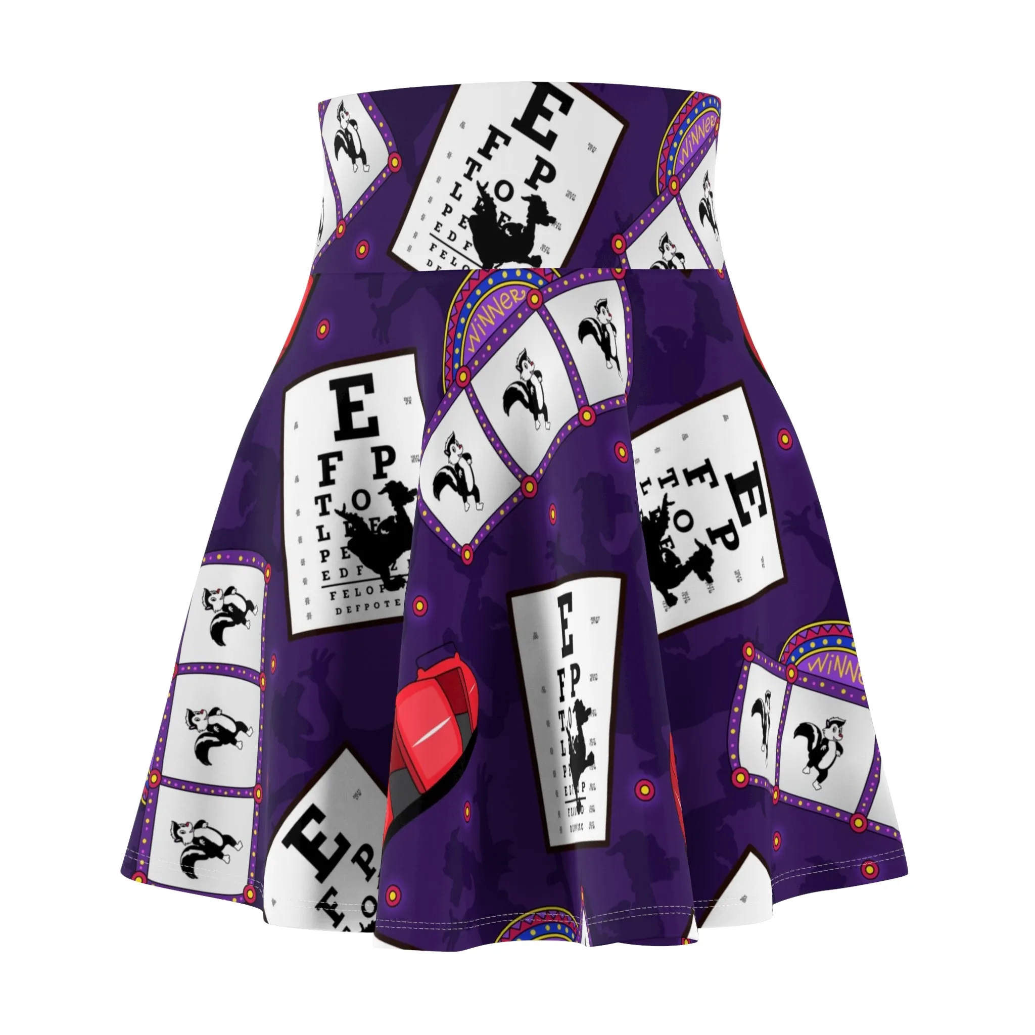 Disney Epcot Figment One Little Spark Women's Skater Skirt