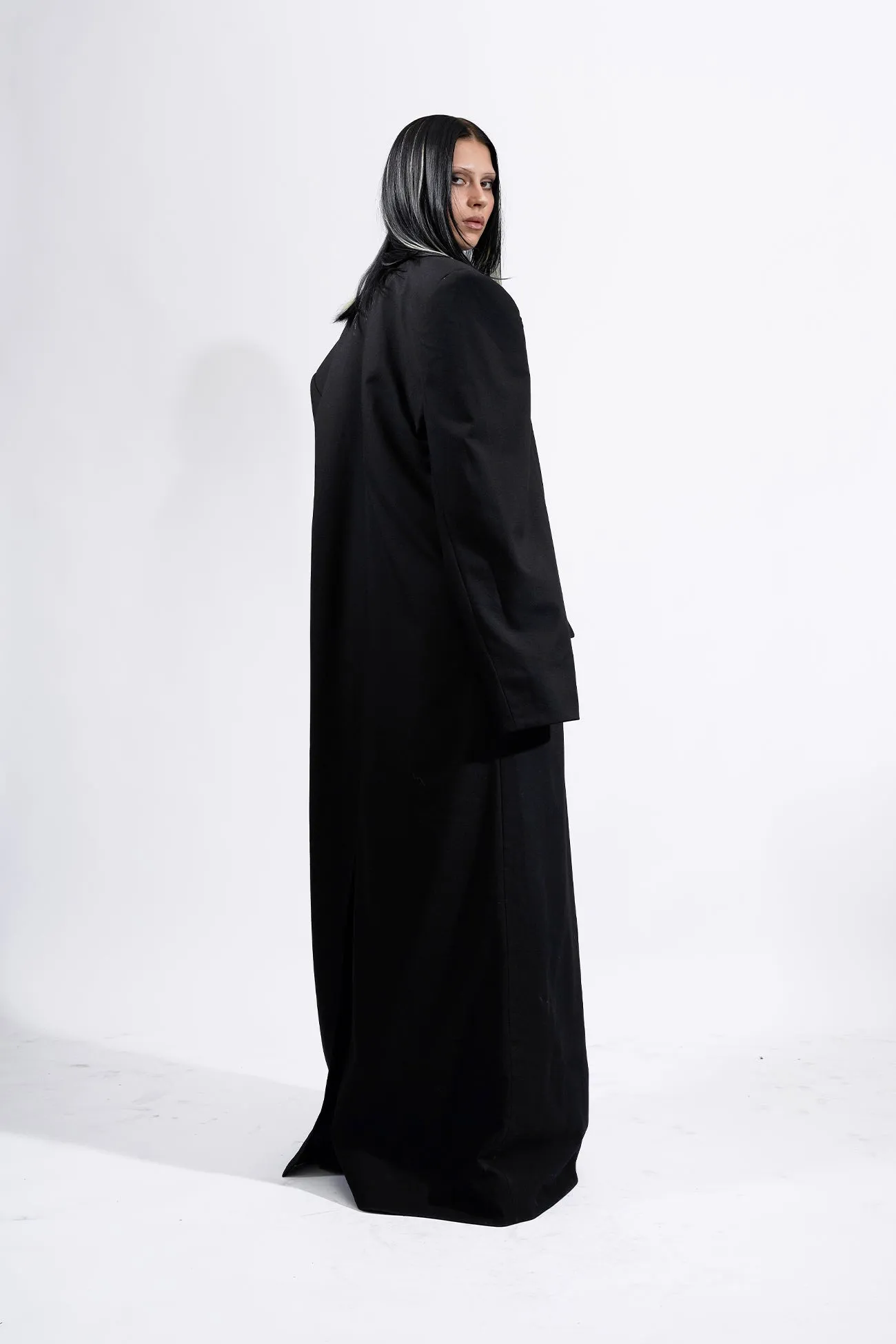 Elongated Blazer Coat