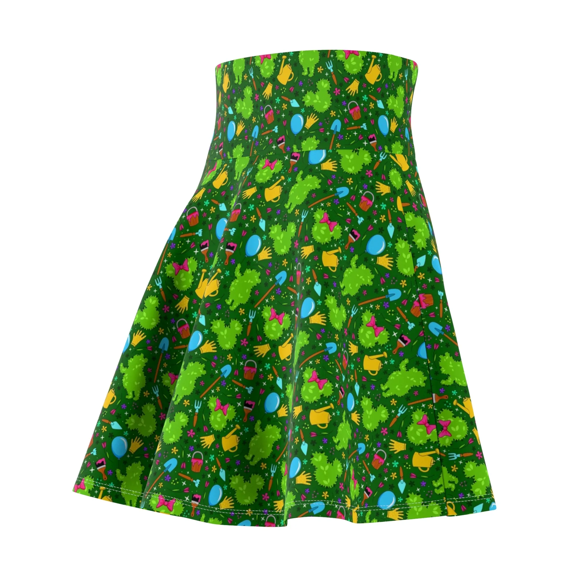 Flower And Garden Women's Skater Skirt