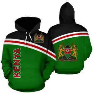 Kenya All Over Hoodie - Curve Version - BN04