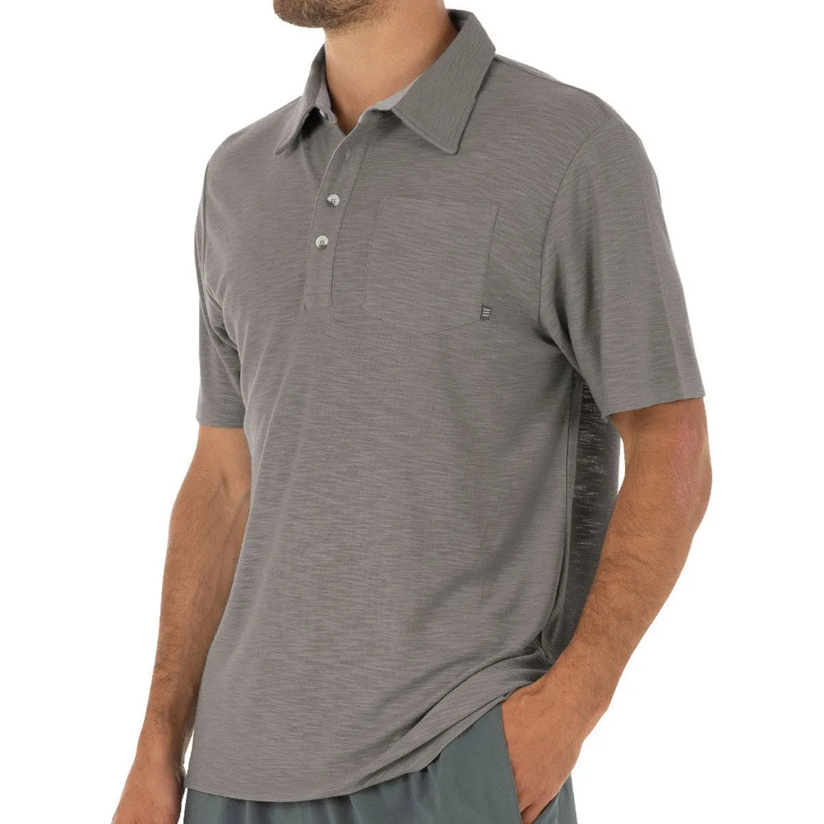 Men's Bamboo Slub Polo