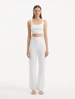 Murphy White Top and Moira Pants