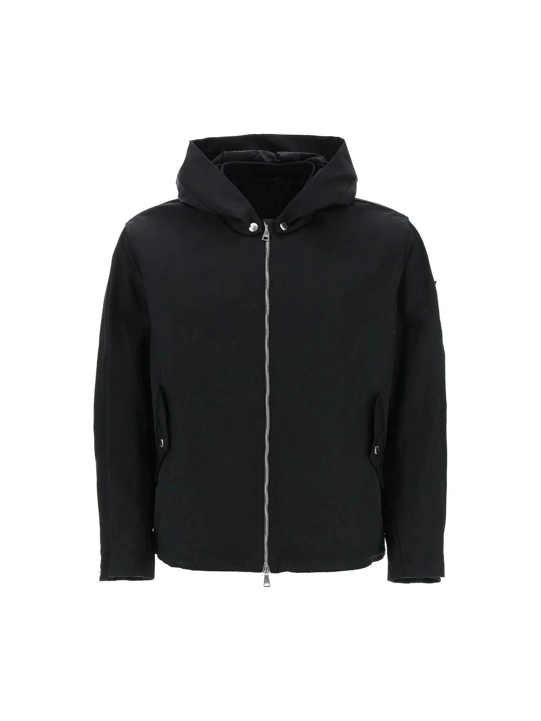 Necetto Twill Hooded Jacket