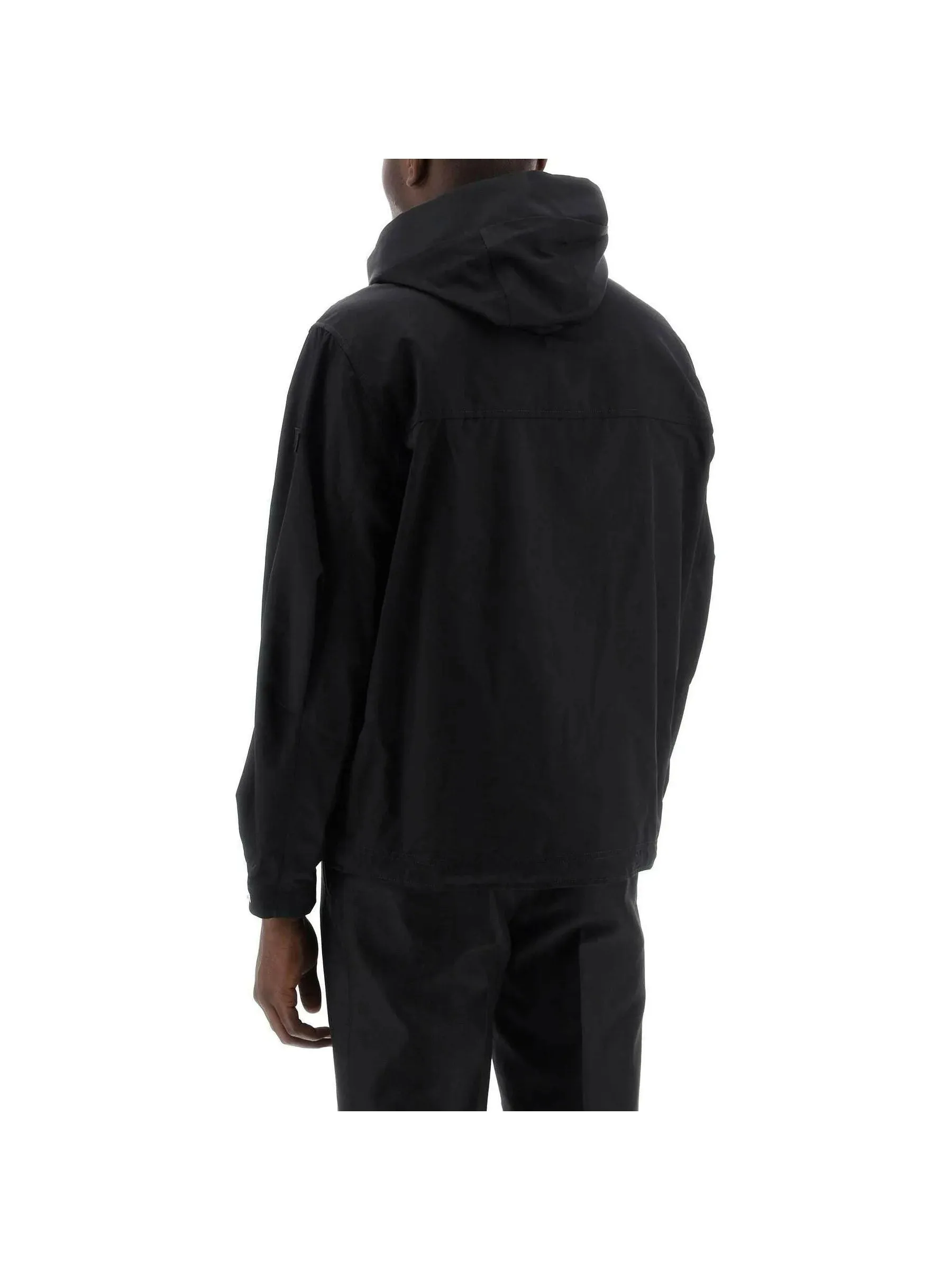 Necetto Twill Hooded Jacket