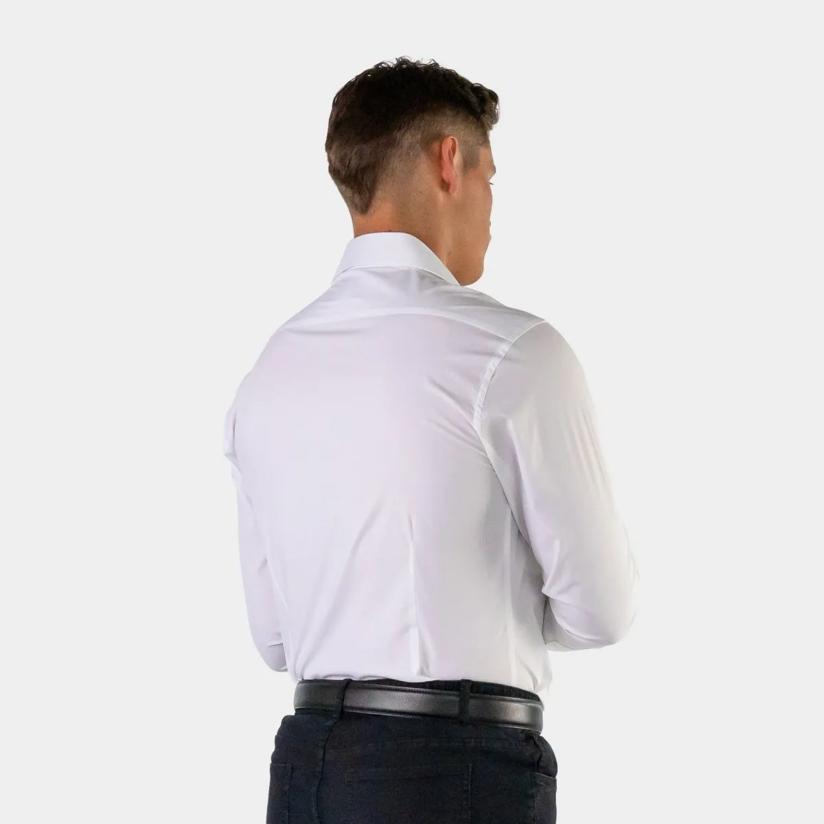 Return Sale - Mint Performance Shirt - White