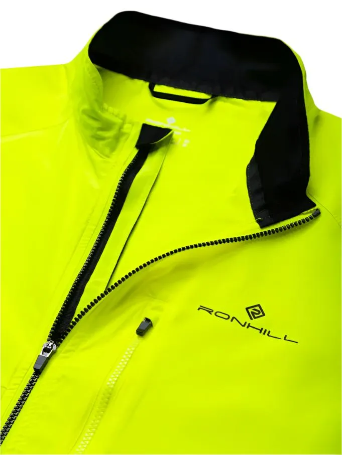 Ronhill Mens Jacket Core Fluo Yellow/Black