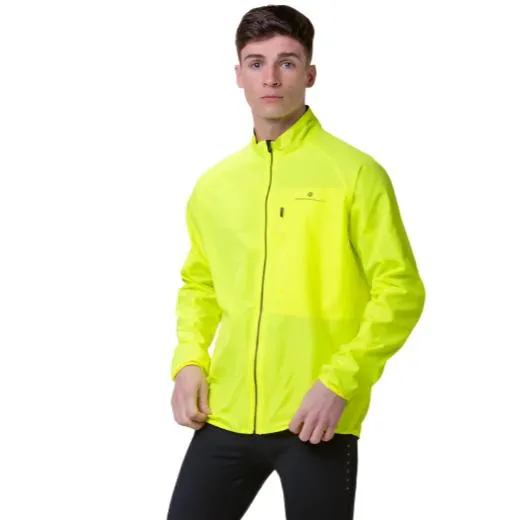 Ronhill Mens Jacket Core Fluo Yellow/Black