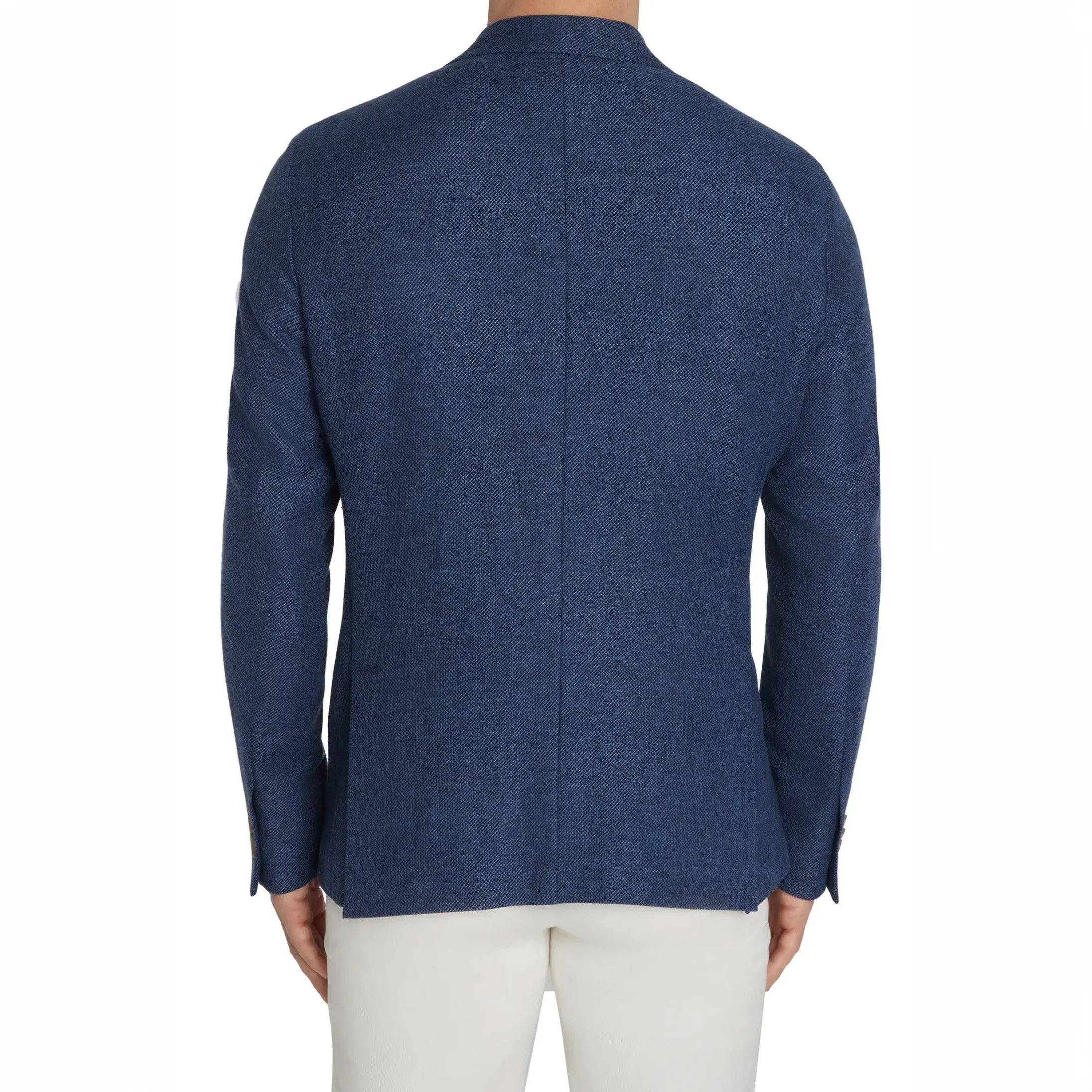 Royal Blue Hampton Contemporary Fit Wool-Linen-Cotton Sport Jacket - Jack Victor