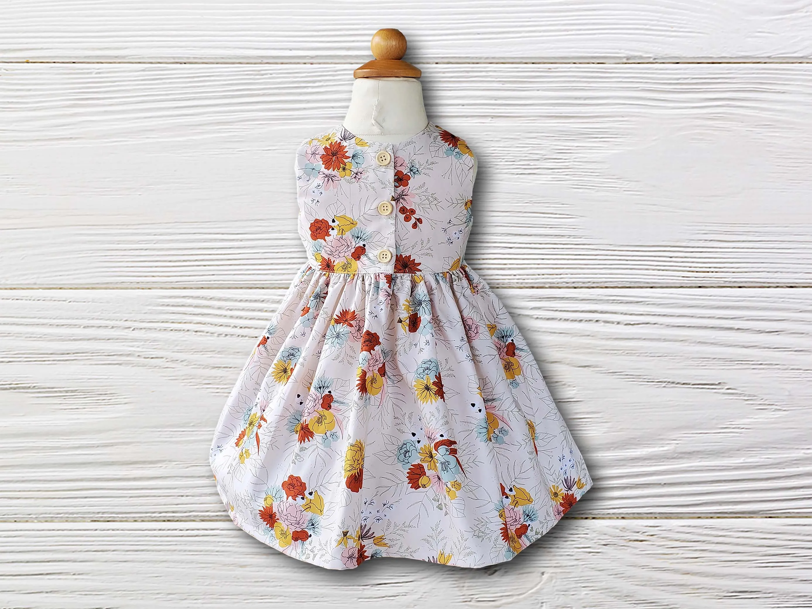 Spring Dress for girls  | Twirl Dress | Party Dress | Sundresses For Girls | Birthday Dress