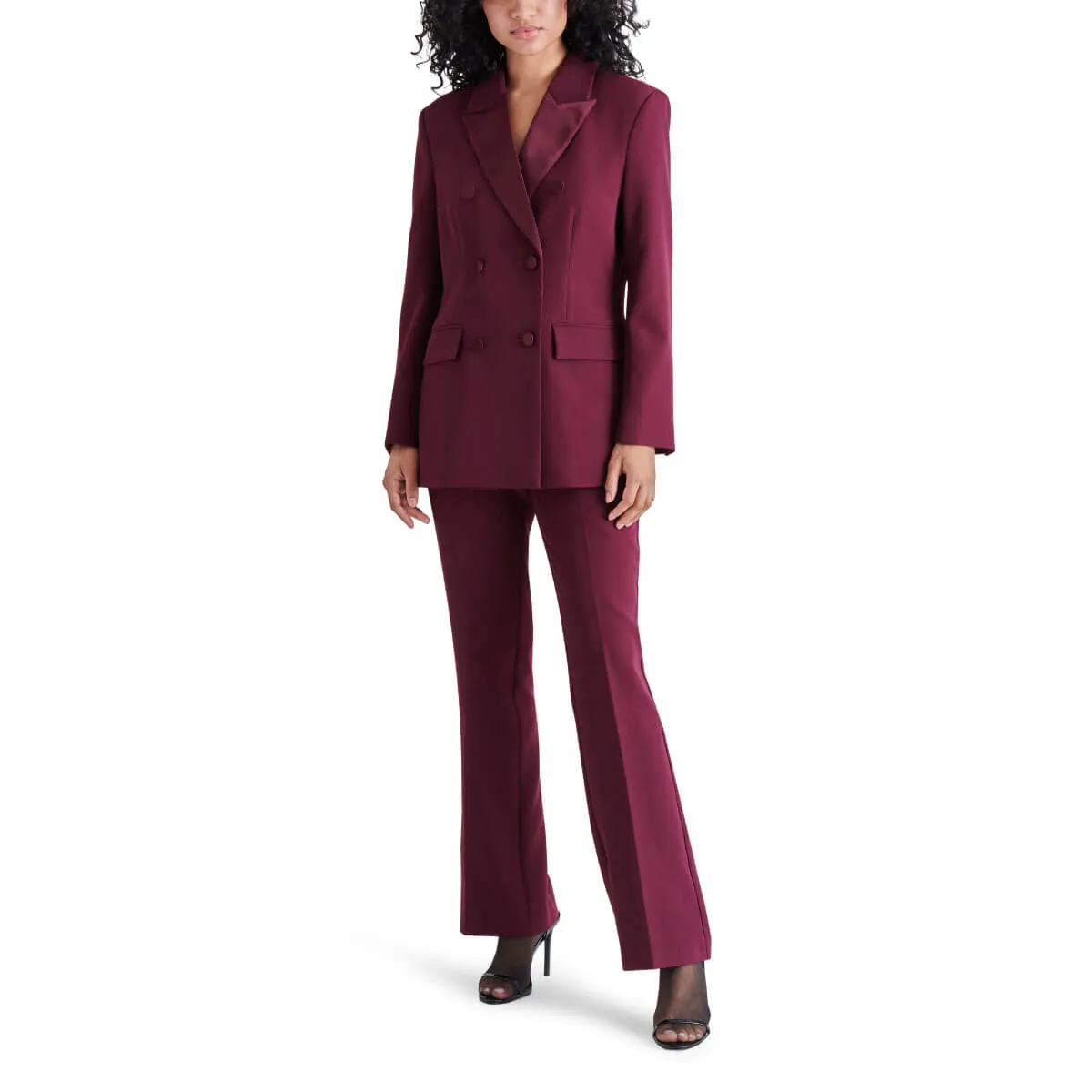 Steve Madden Hayley Double Breasted Suit Blazer