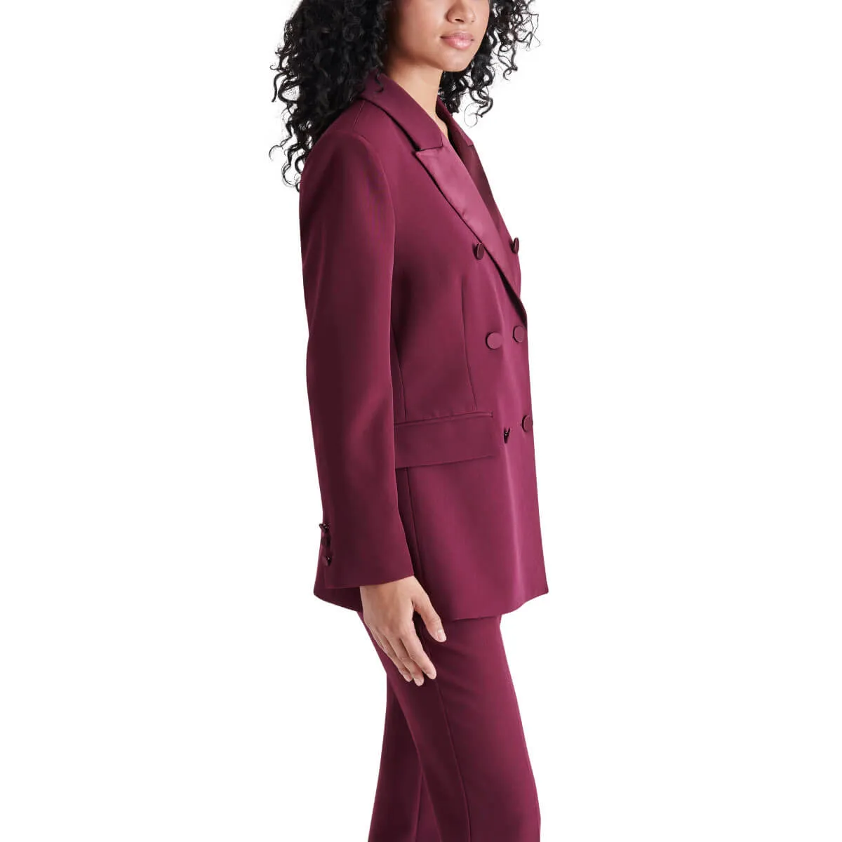 Steve Madden Hayley Double Breasted Suit Blazer