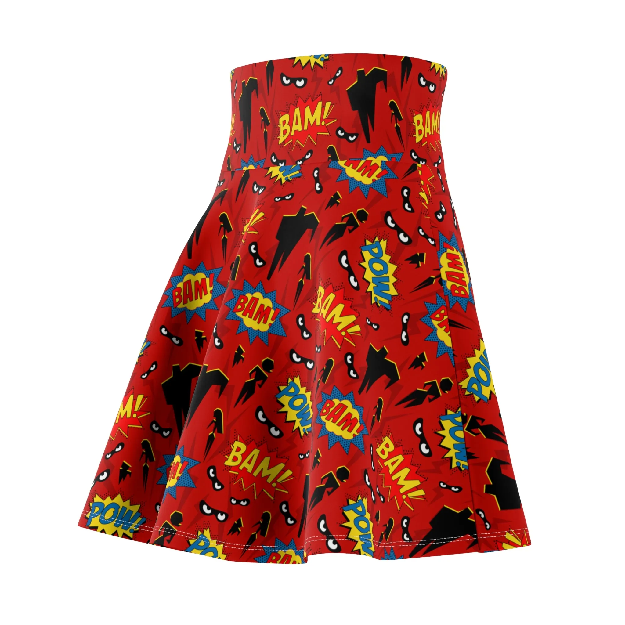 Super Heroes Women's Skater Skirt