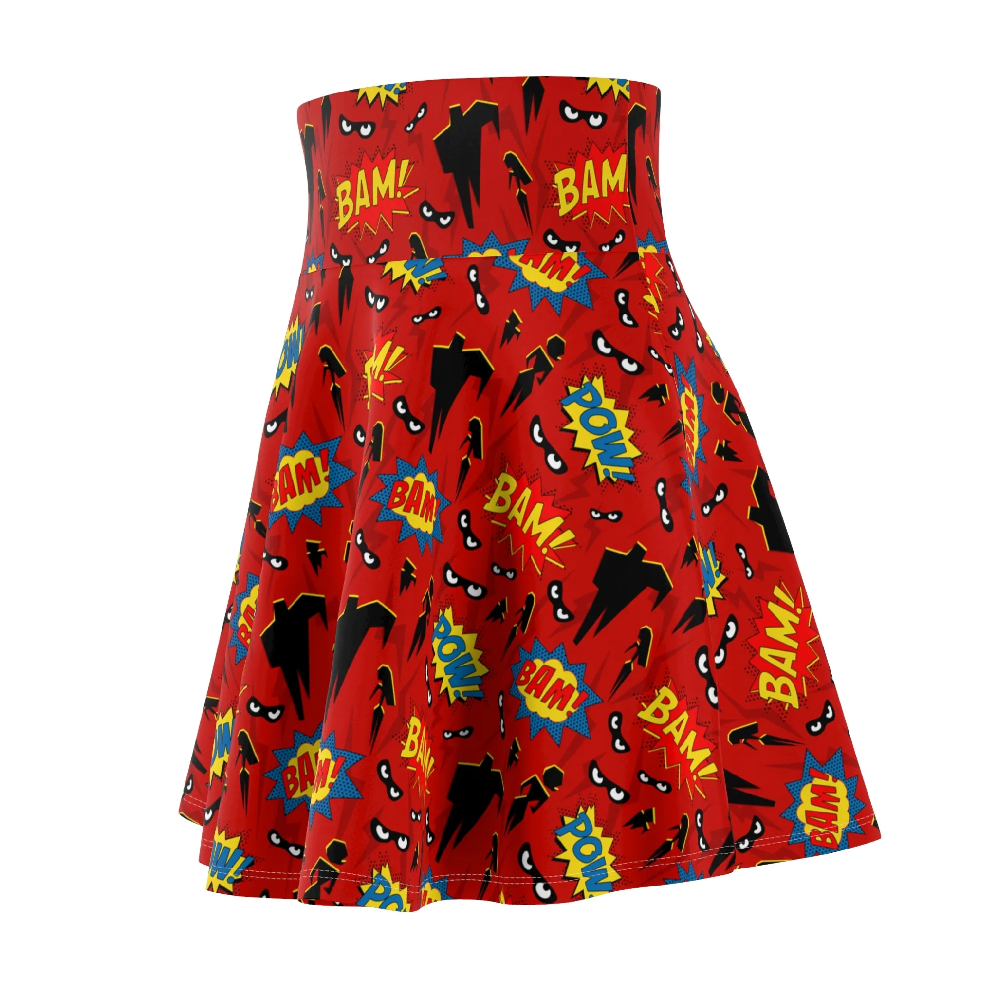 Super Heroes Women's Skater Skirt