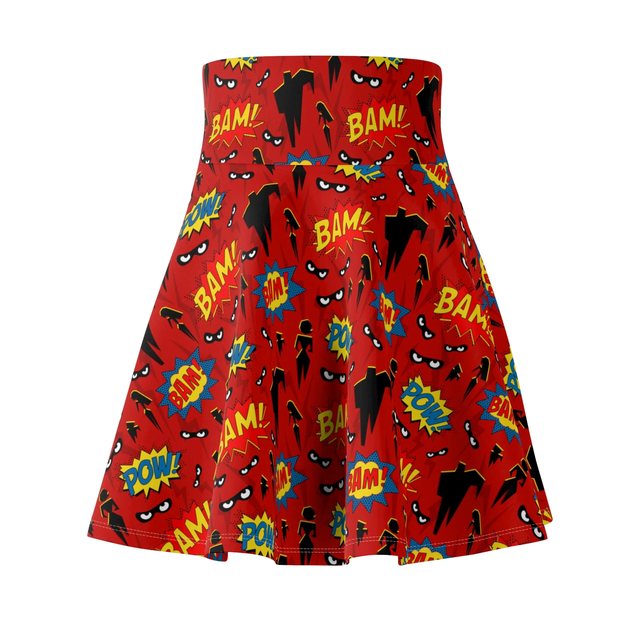 Super Heroes Women's Skater Skirt