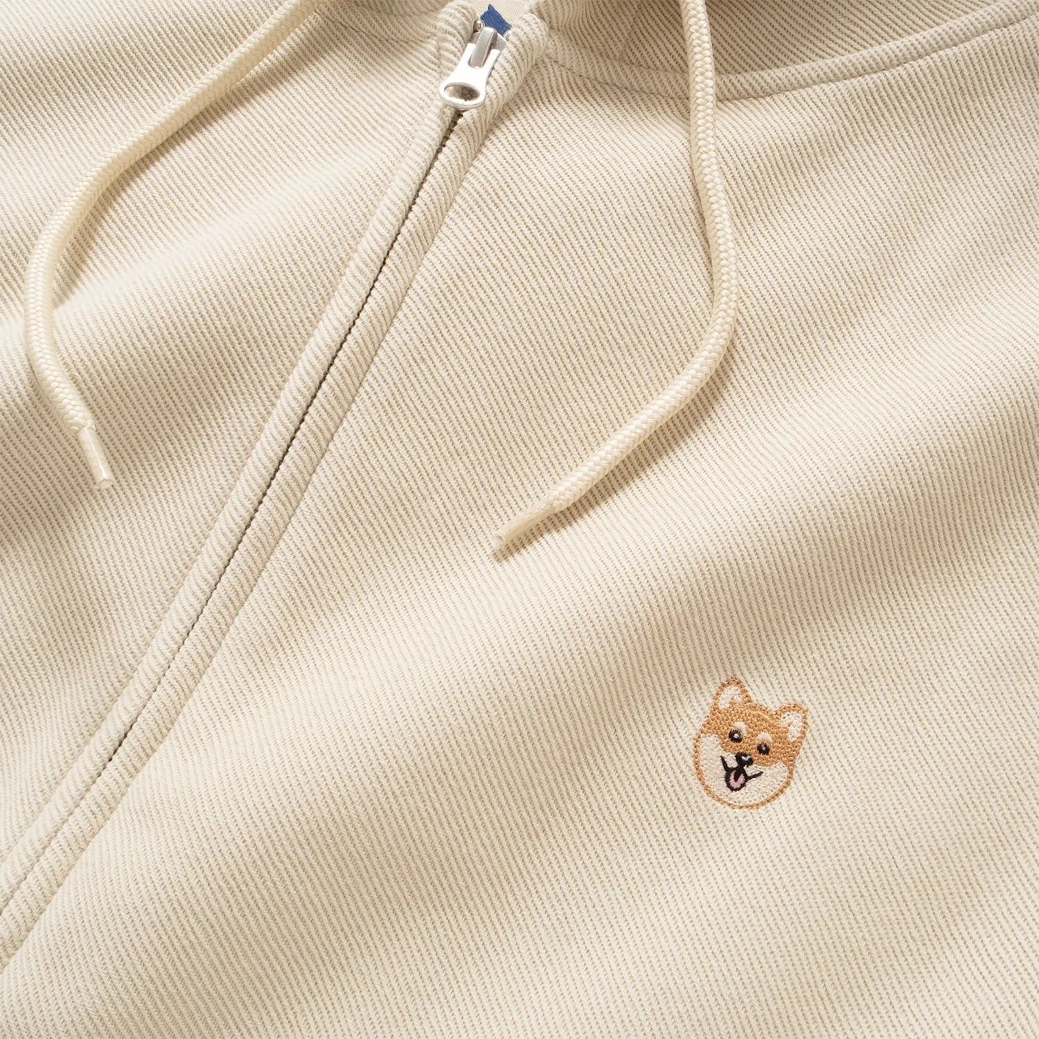 (SW480) Embroidery Zip Up Hoodie