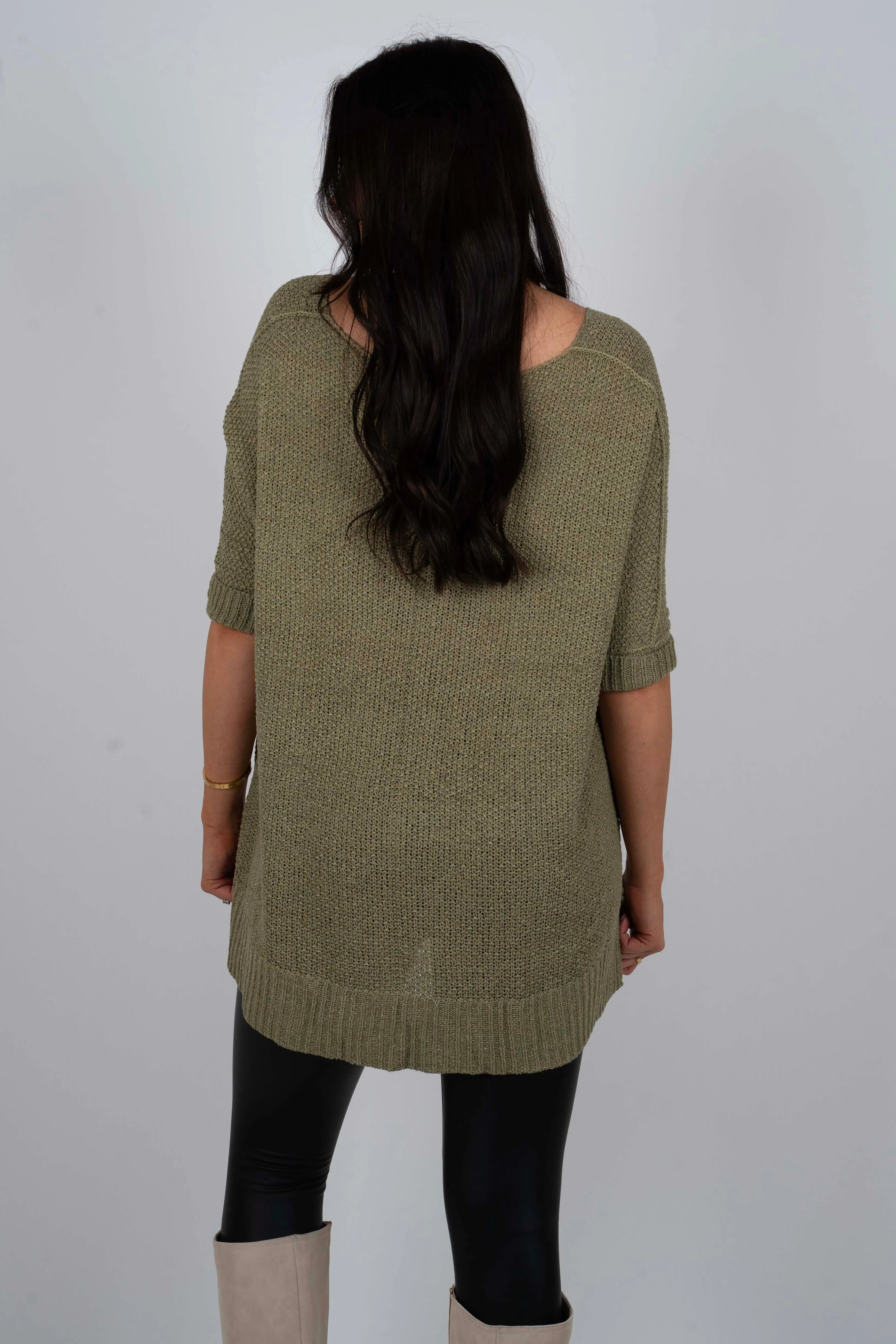 Sweet Secrets Sweater (Olive)