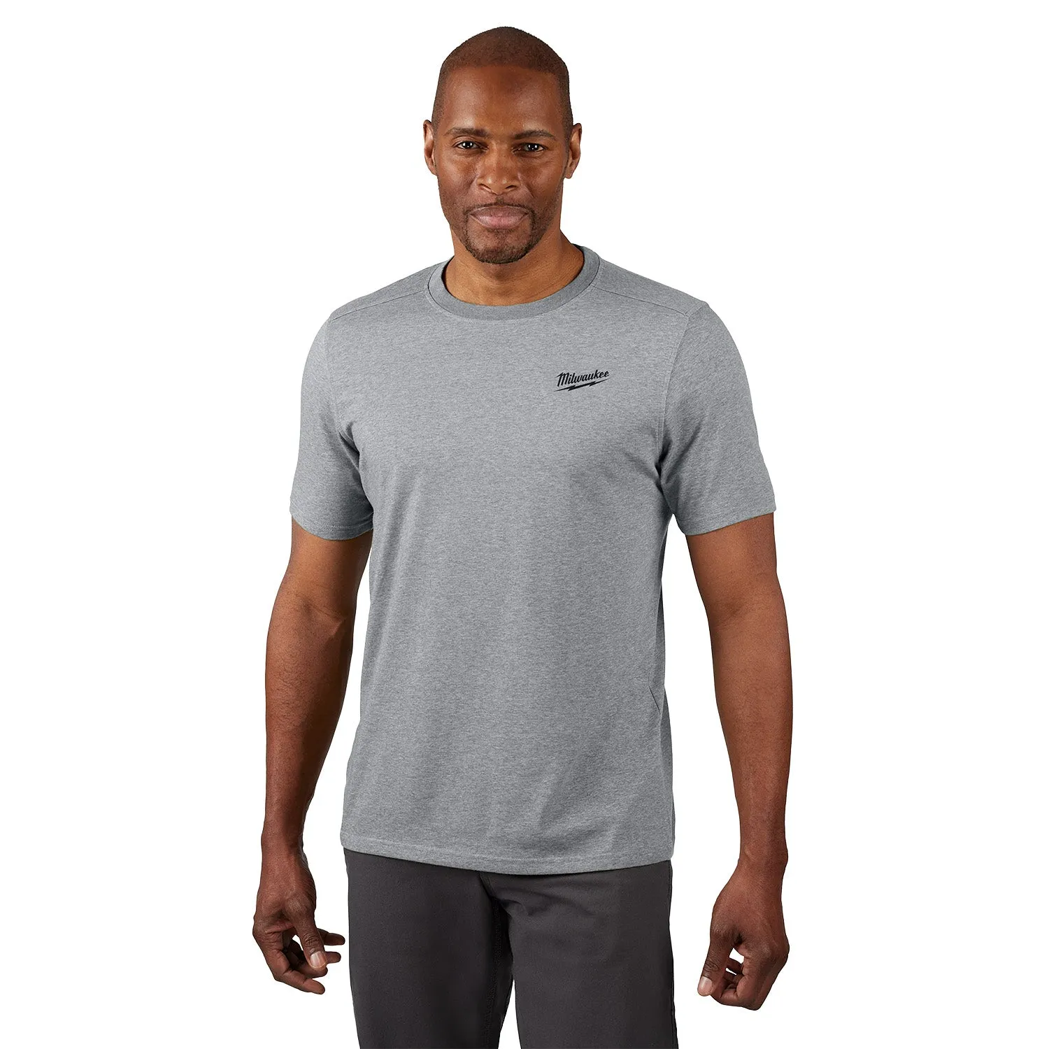 T-Shirt - Milwaukee Hybrid Work Tee Short Sleeve, Various Colours, 603