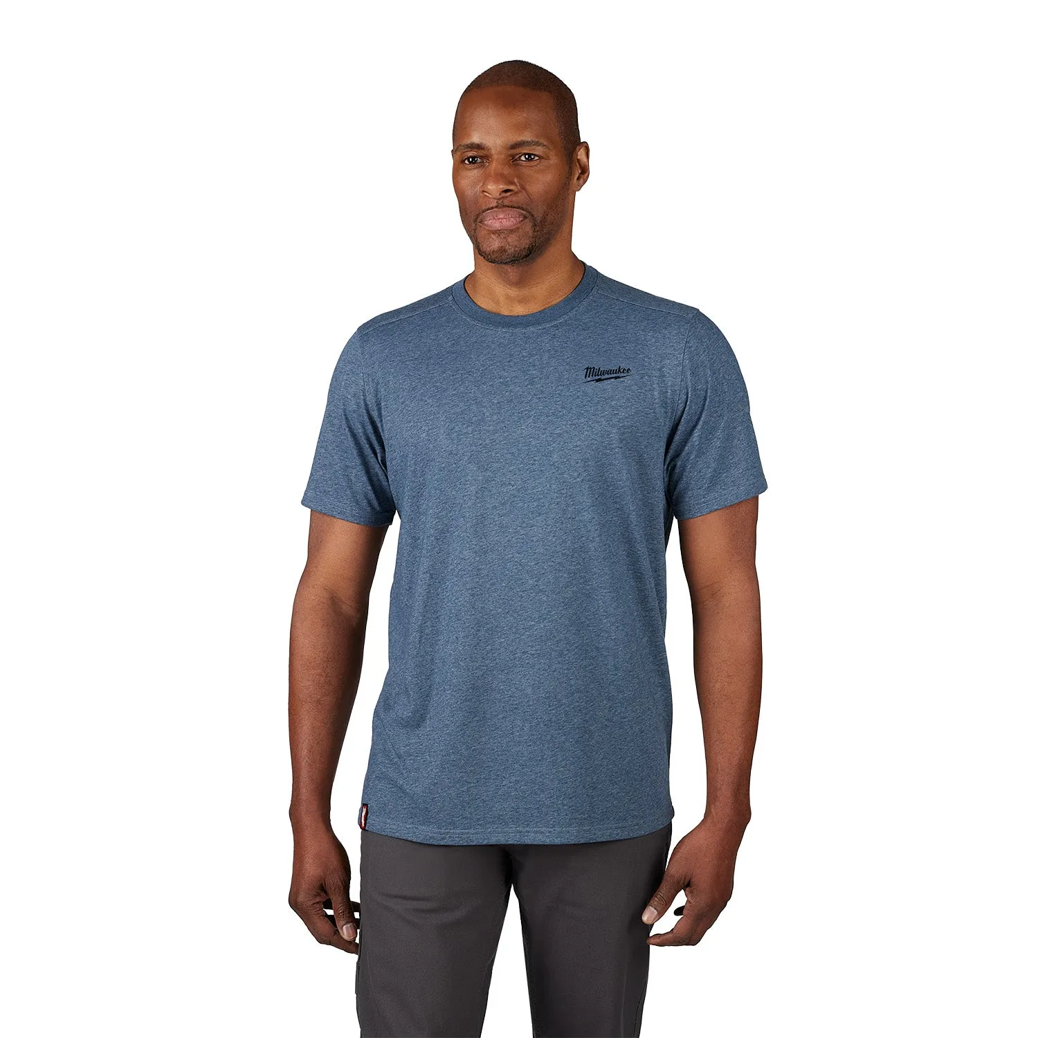 T-Shirt - Milwaukee Hybrid Work Tee Short Sleeve, Various Colours, 603