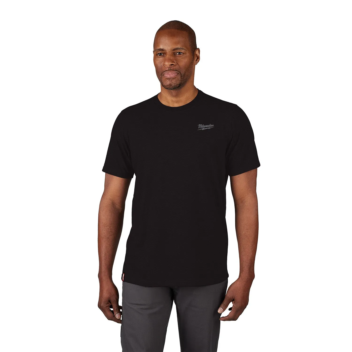 T-Shirt - Milwaukee Hybrid Work Tee Short Sleeve, Various Colours, 603