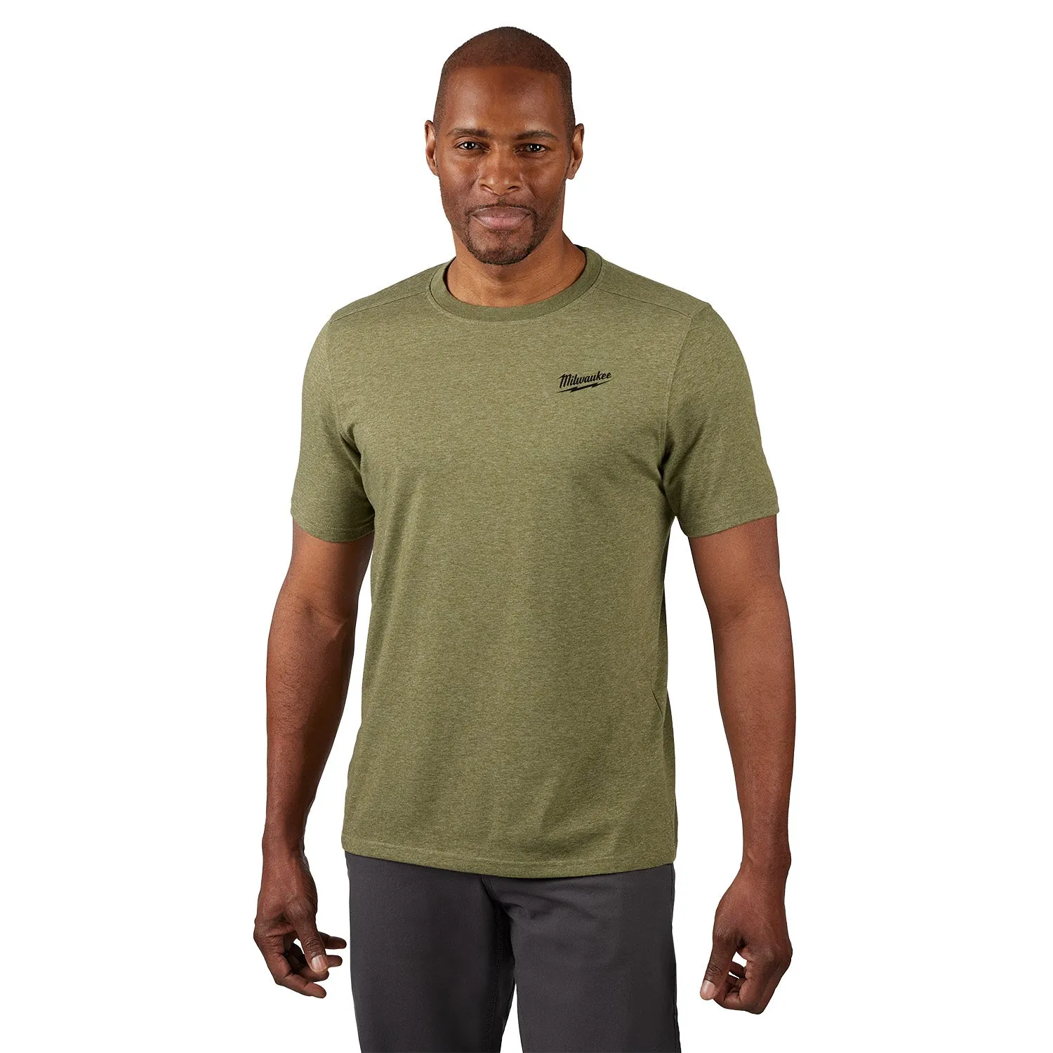 T-Shirt - Milwaukee Hybrid Work Tee Short Sleeve, Various Colours, 603