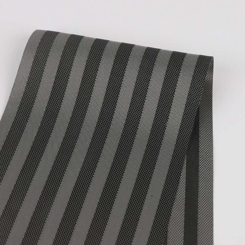 Twill Stripe Poly Lining - Grey