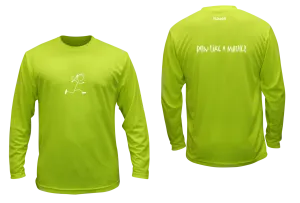 Unisex Reflective Long Sleeve Shirts - Run Like a Mother - Overstocks