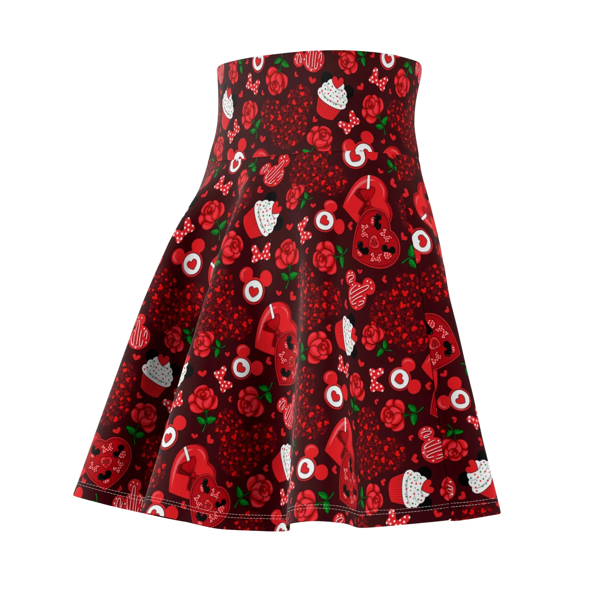 Valentines Day Candy Women's Skater Skirt